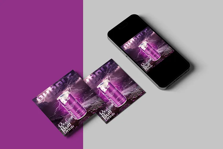 AI ad generator social media food ad – vibrant beverage ad with lifestyle props and natural lighting