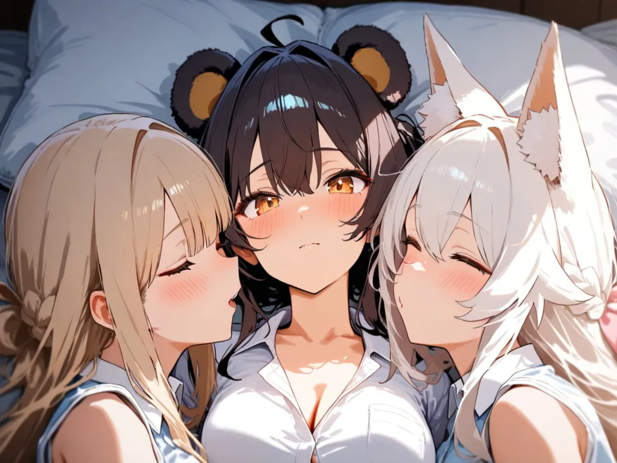 AI anime generator creating an original anime character design with detailed outfit and dynamic pose