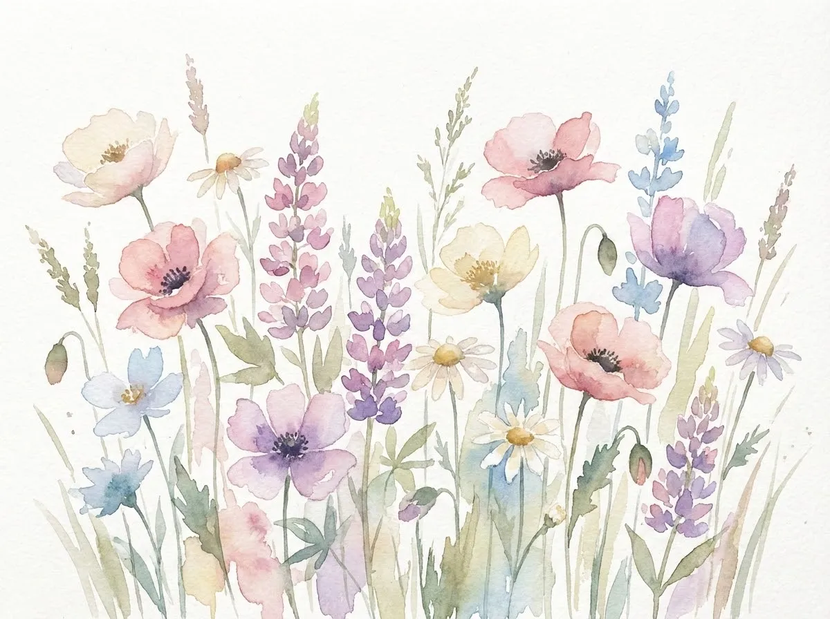 Watercolor Flowers