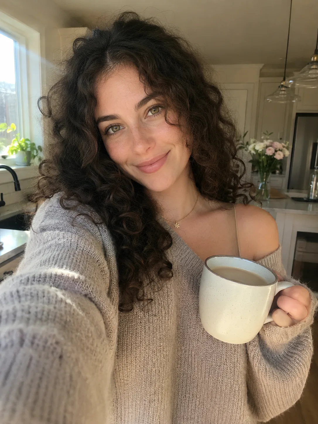 Morning Coffee Selfie