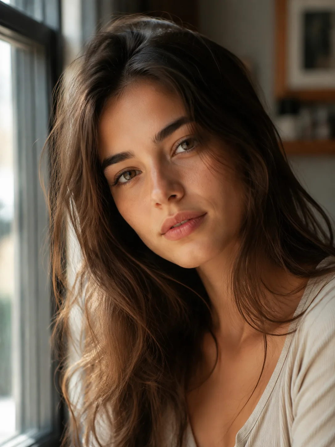 Soft Window Portrait