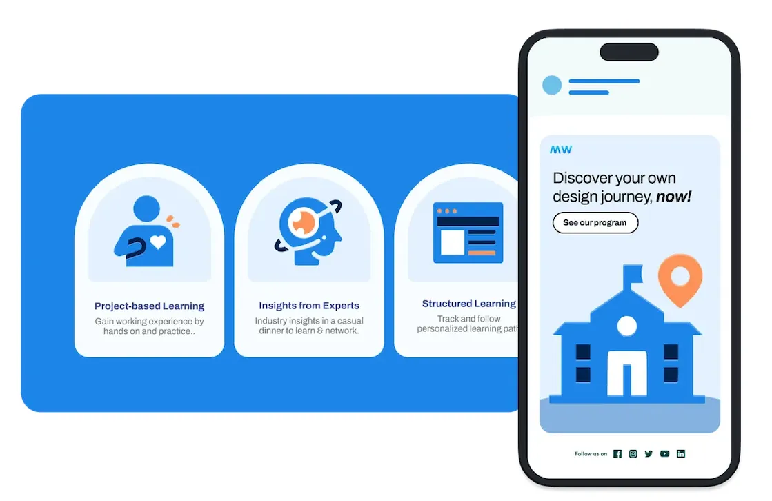 Professional business icon set generated by AI icon generator on Createimg.ai