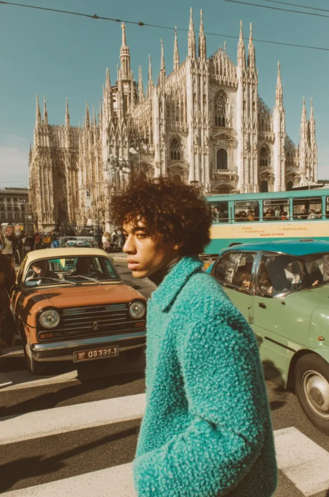 Photographie de style urbain à Milan