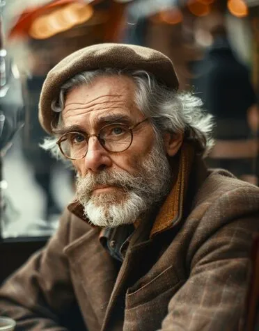 Défloutage de portrait IA