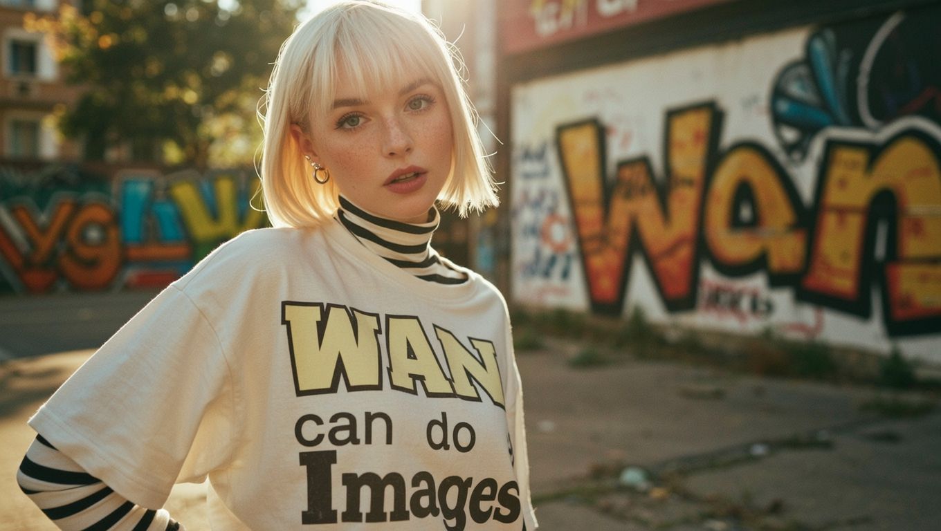 Indie Film Style Woman Portrait