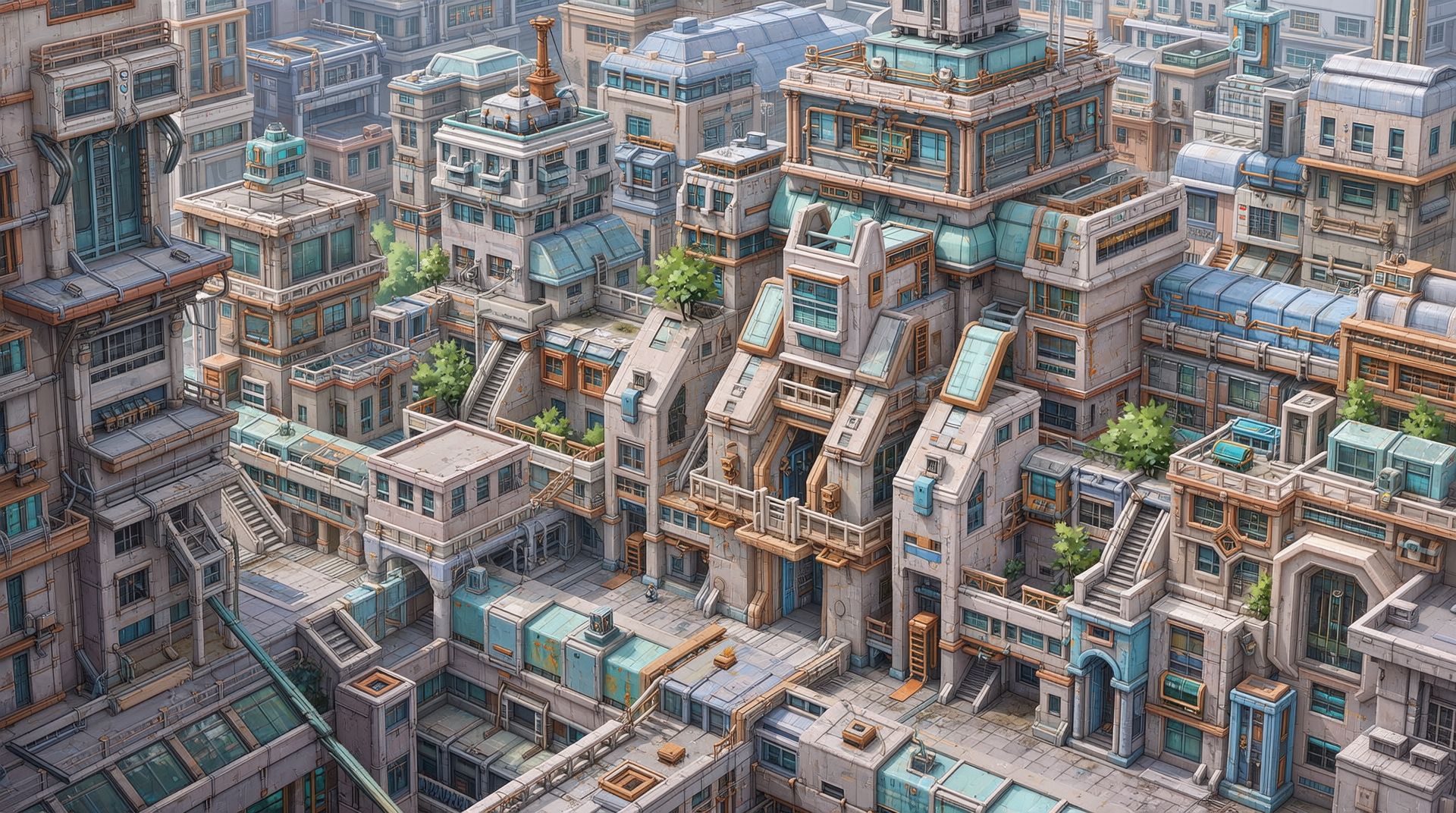 Cyberpunk City Digital Art