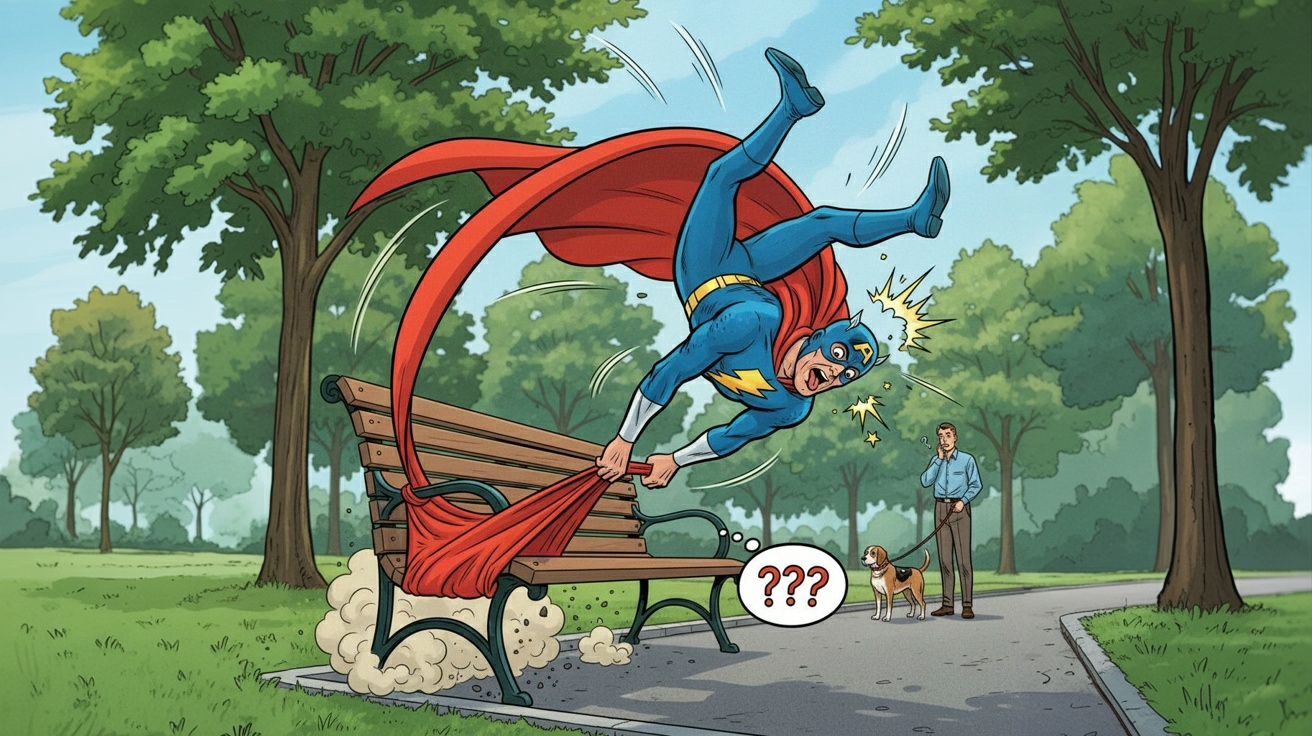 Slapstick Superhero