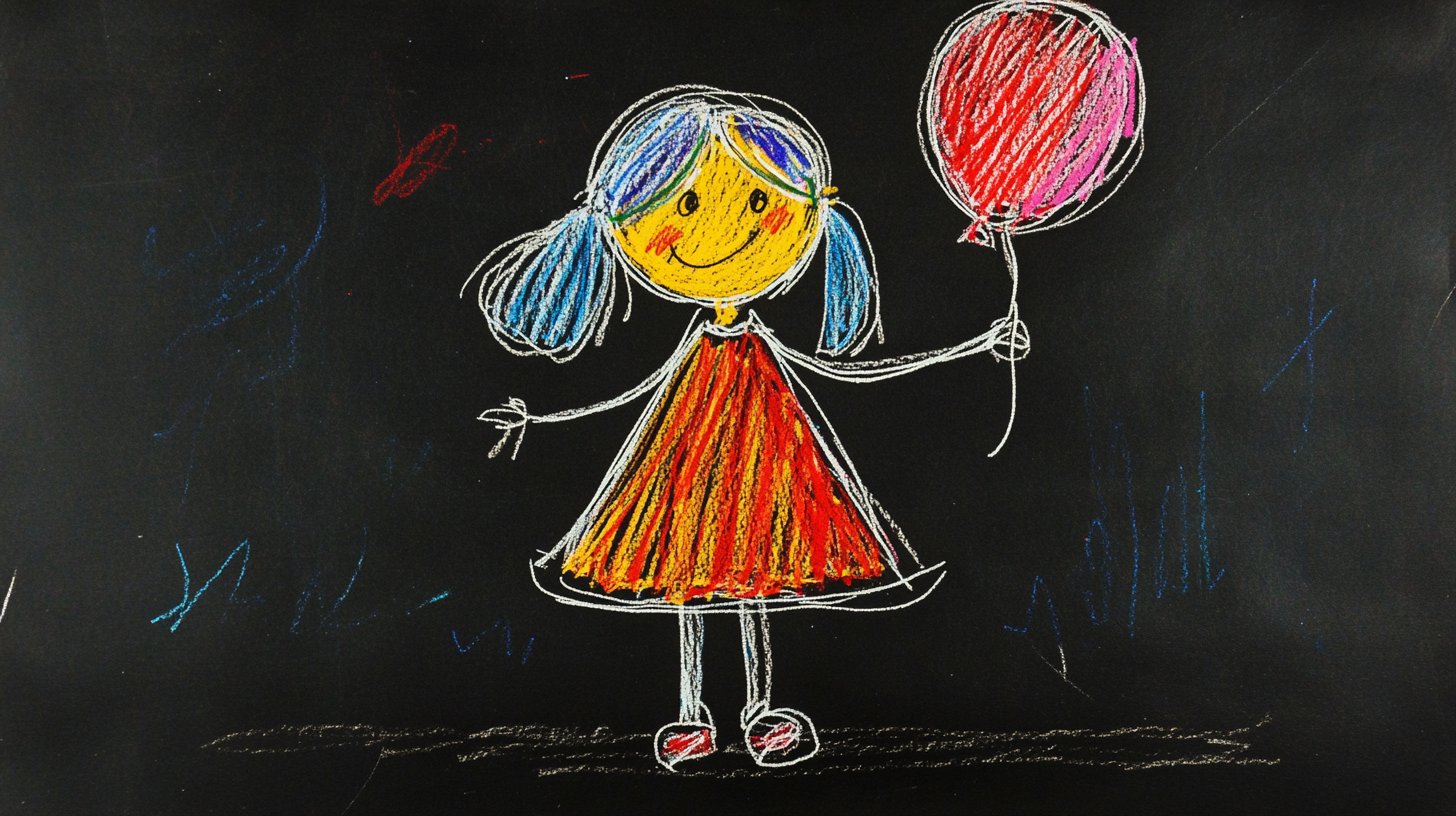 Childlike Color Sketch