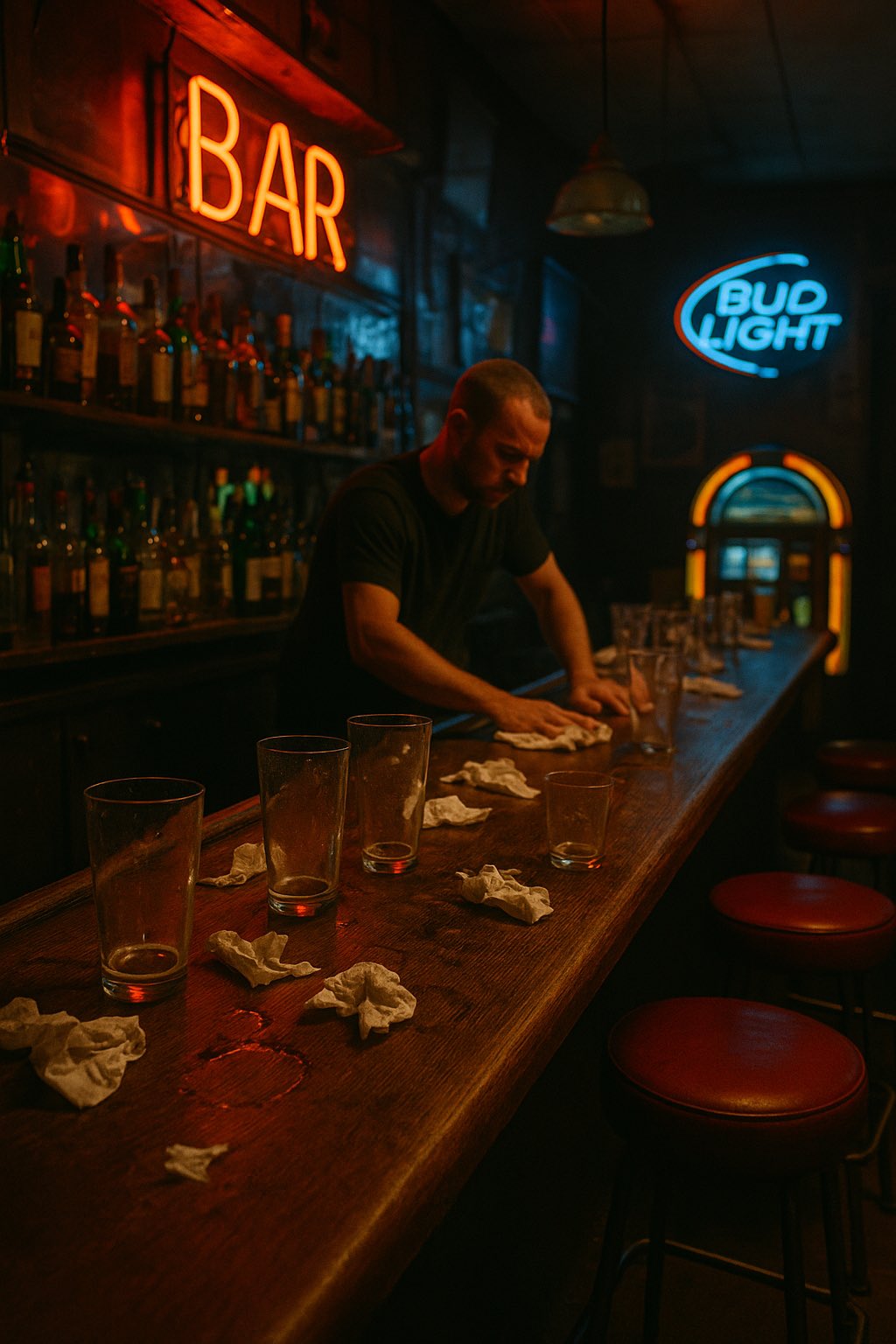 Neon Bar at Last Call