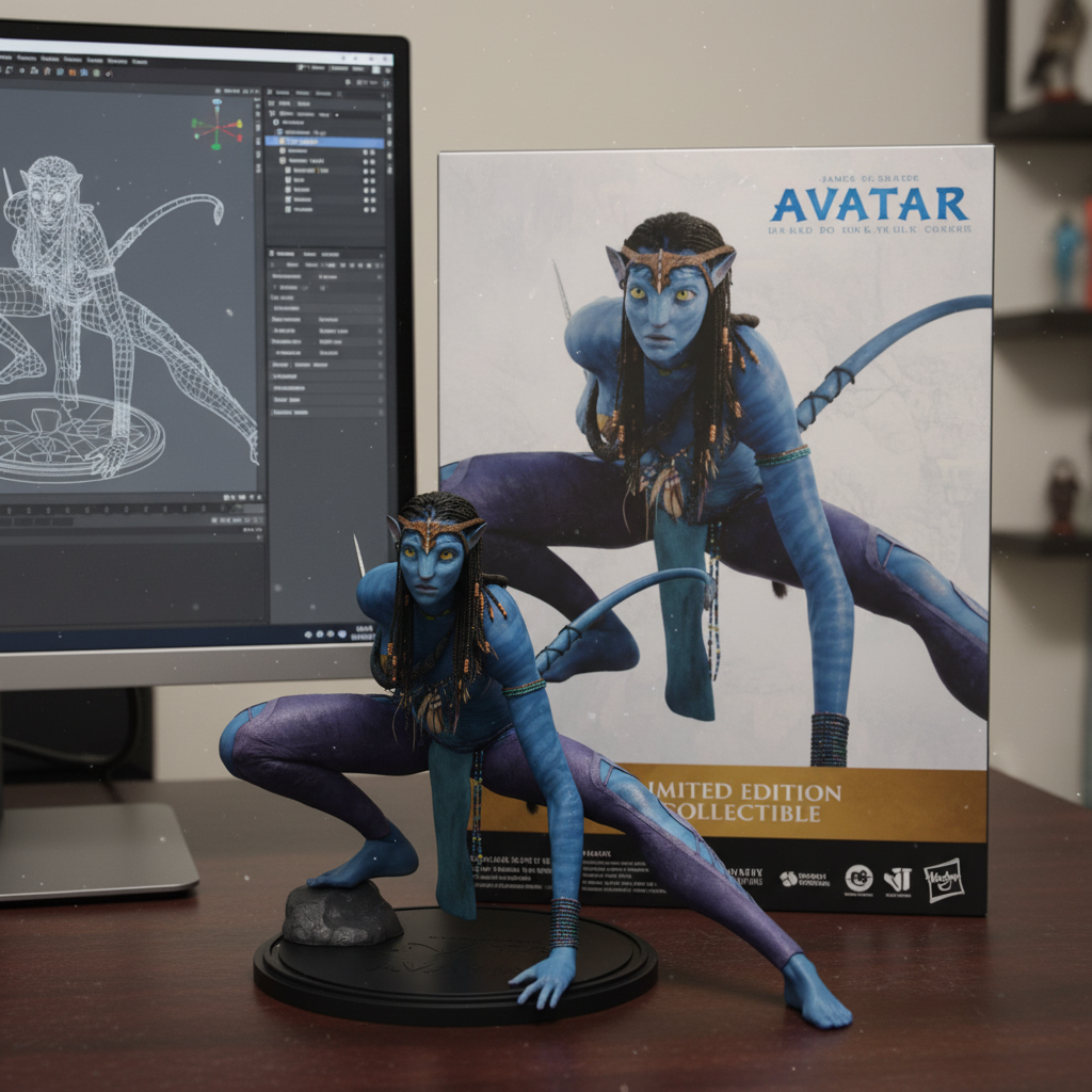 3D Character Figure Design with Blender