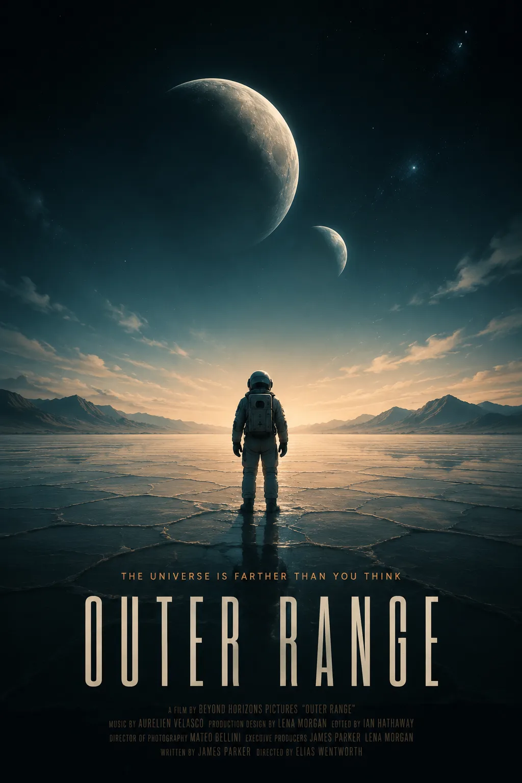 Affiche de film de science-fiction