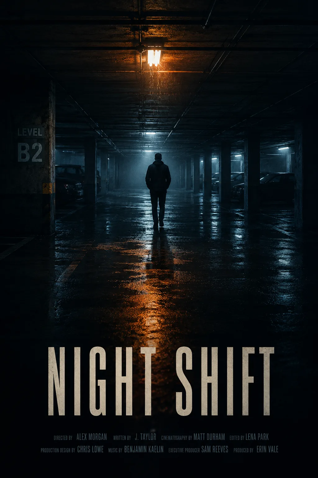 Affiche de film à suspense