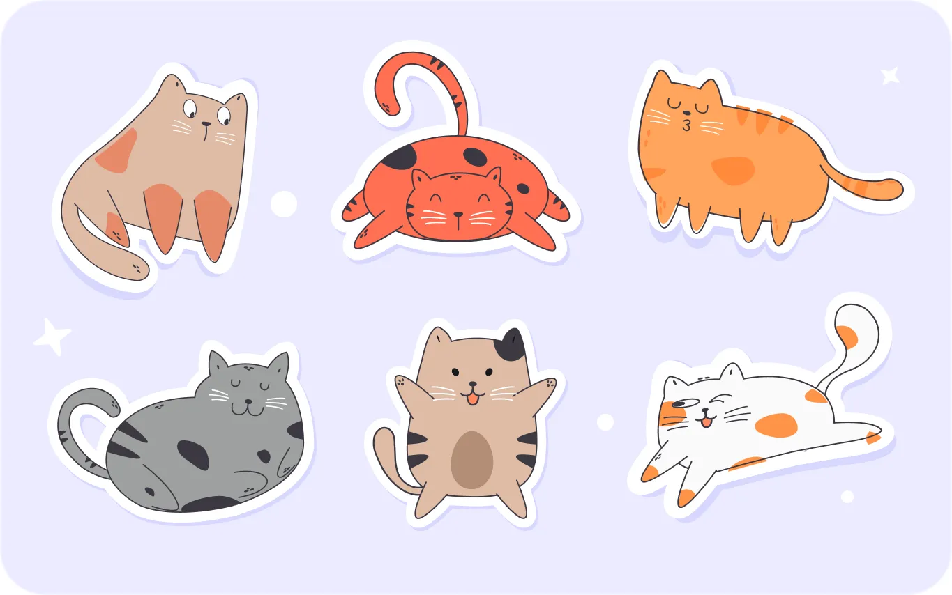 AI-generated meme reaction sticker with exaggerated expression and bold sticker outline