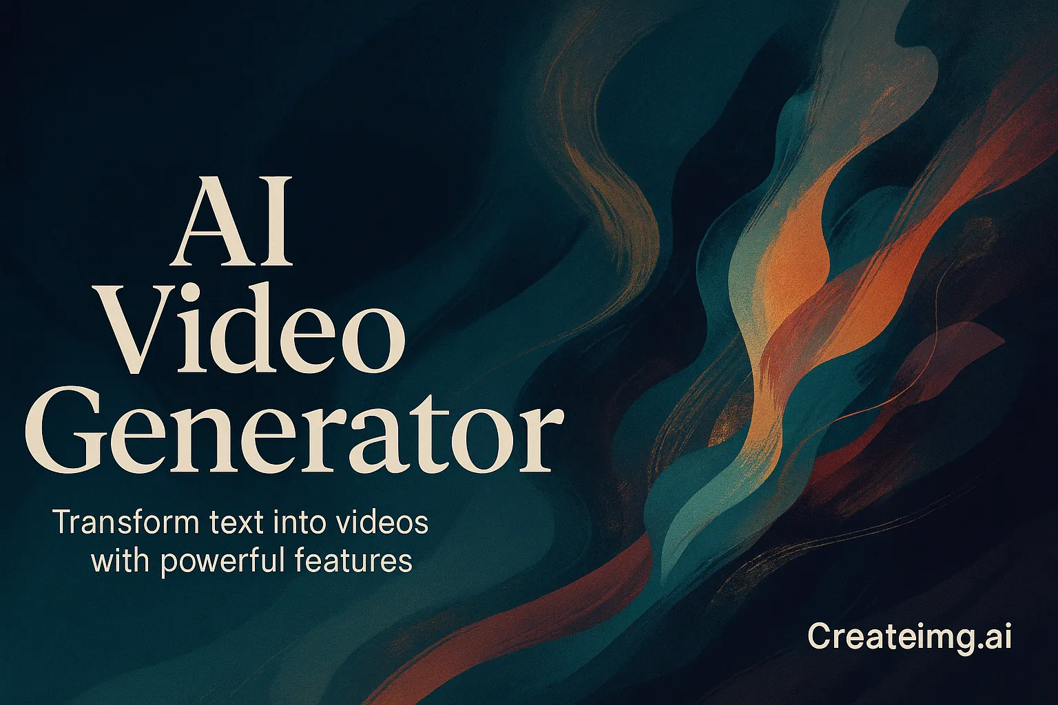 AI Video Generator features and interface preview
