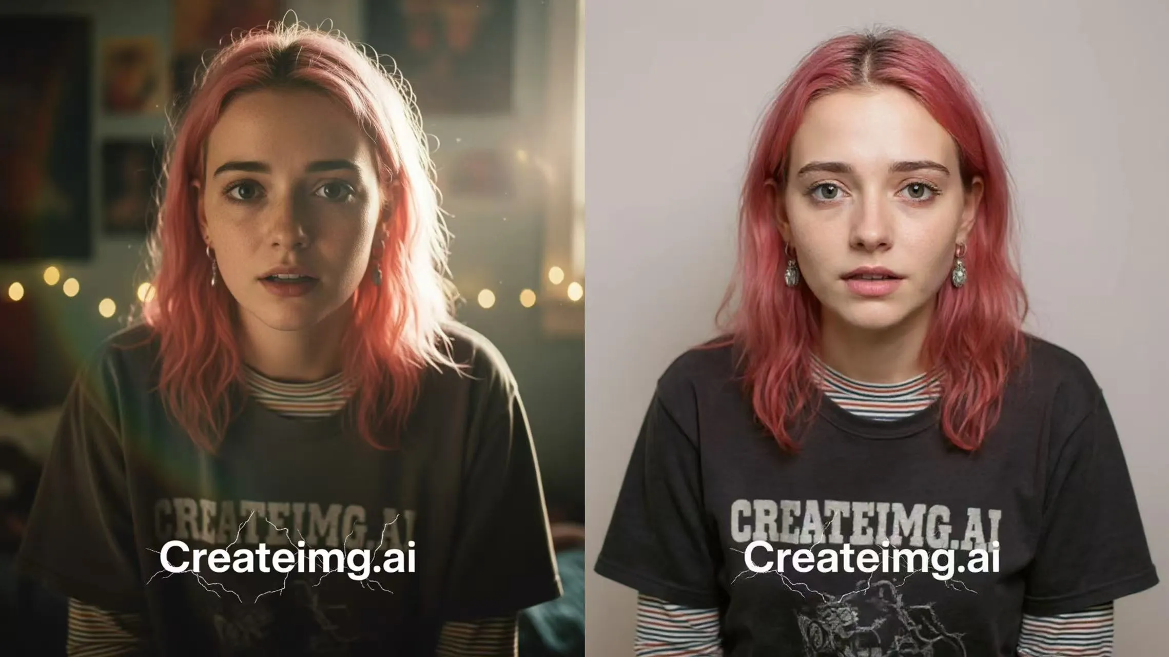 AI background remover portrait example with clean hair edges and high-resolution transparent background