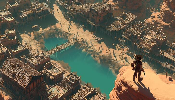 Isometric Game Scene