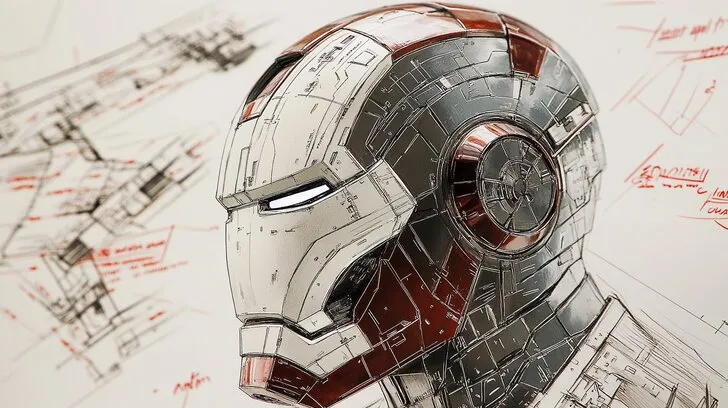 Technical Drawing Blueprint