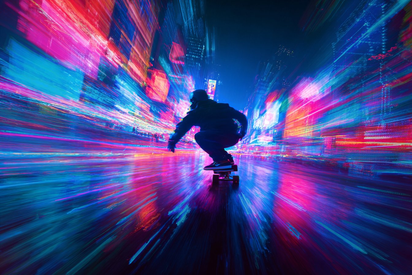 Urban Neon Rush