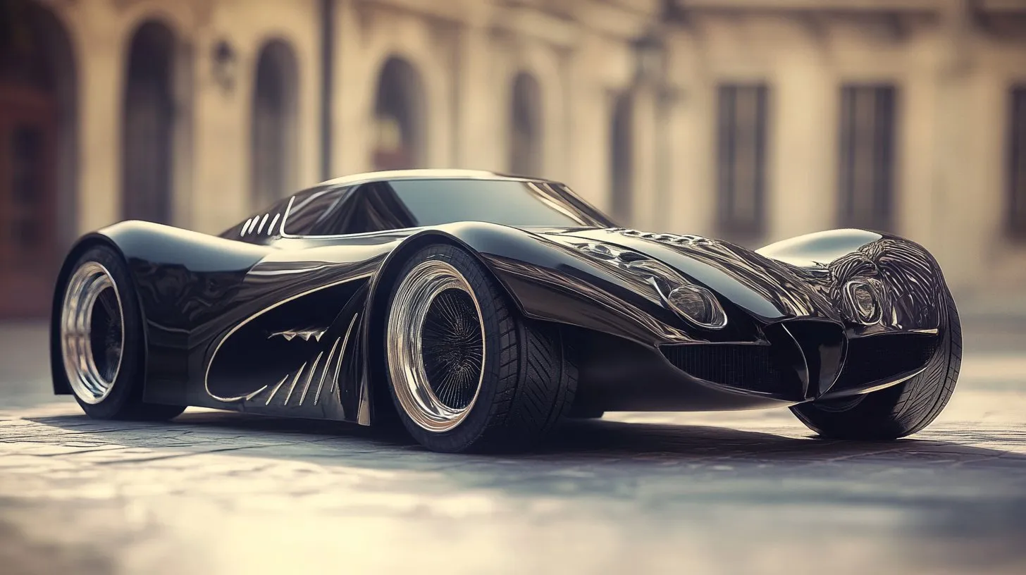 Image-to-Image AI reinterpretation featuring cyberpunk elements, reworking the original image into a vivid high-tech atmosphere with dynamic neon highlights.