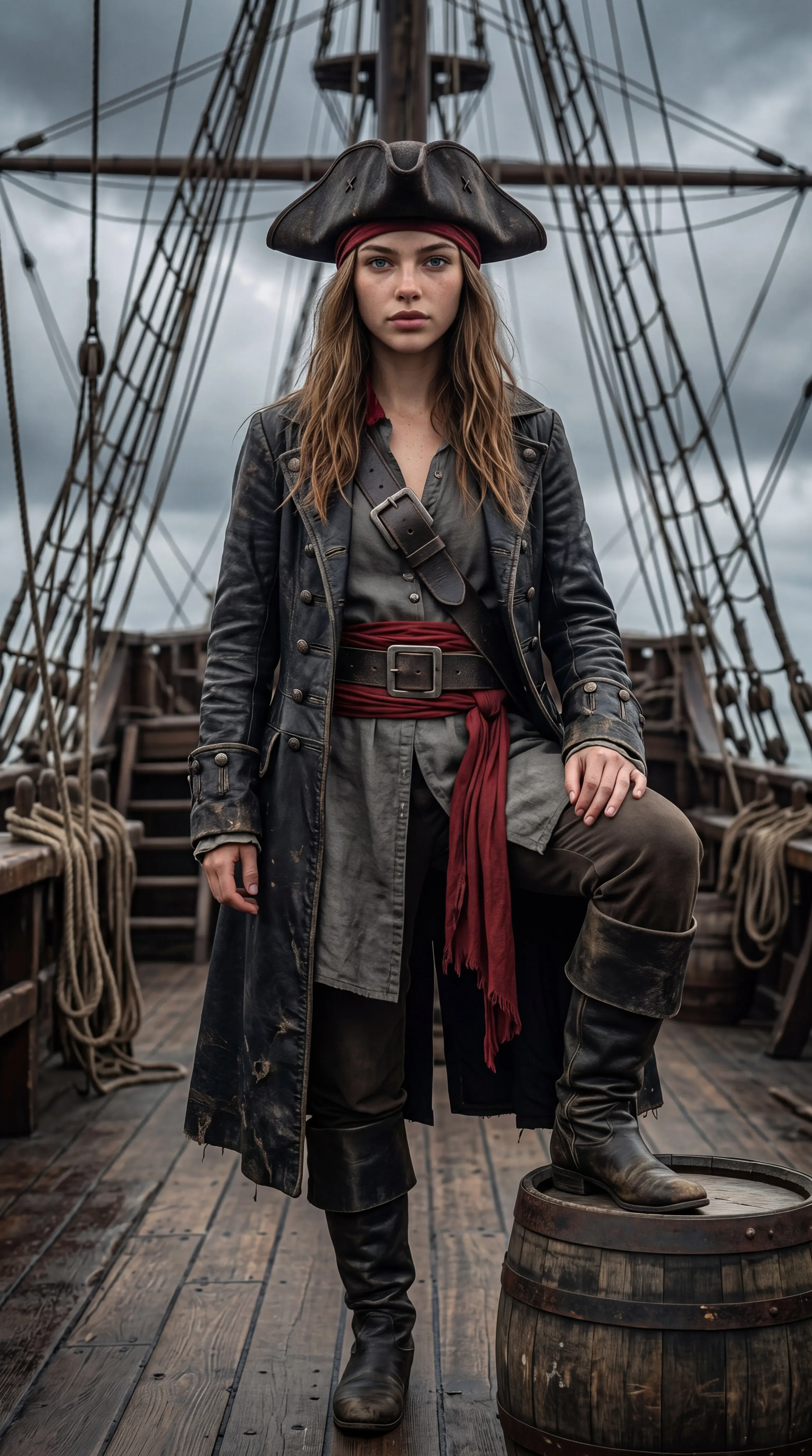 Fantasy · Kapitänin des Piratenschiffs