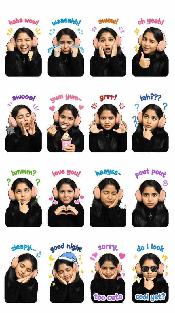 Sticker · Zalo-Ausdrucks-Set