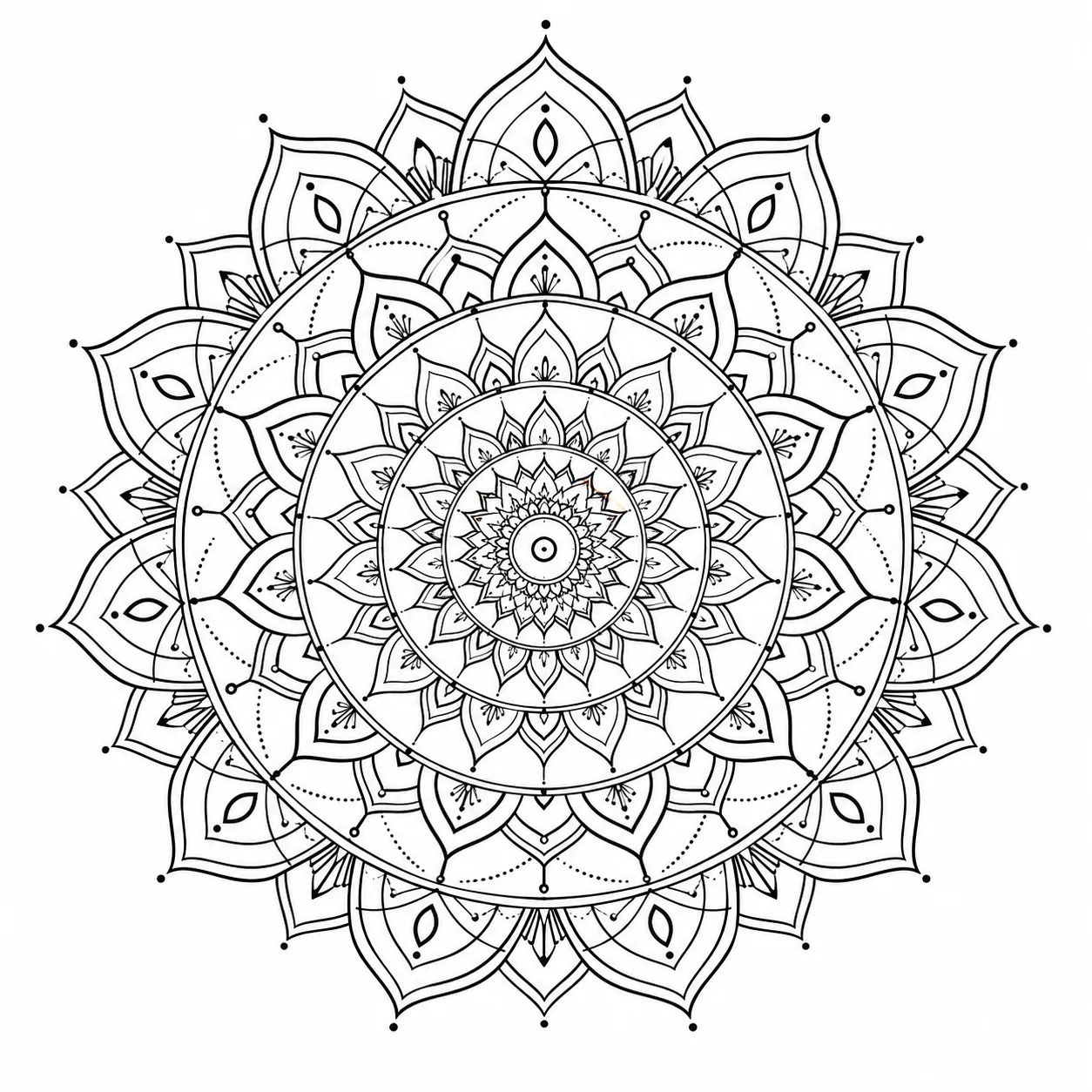 Géométrie mandala