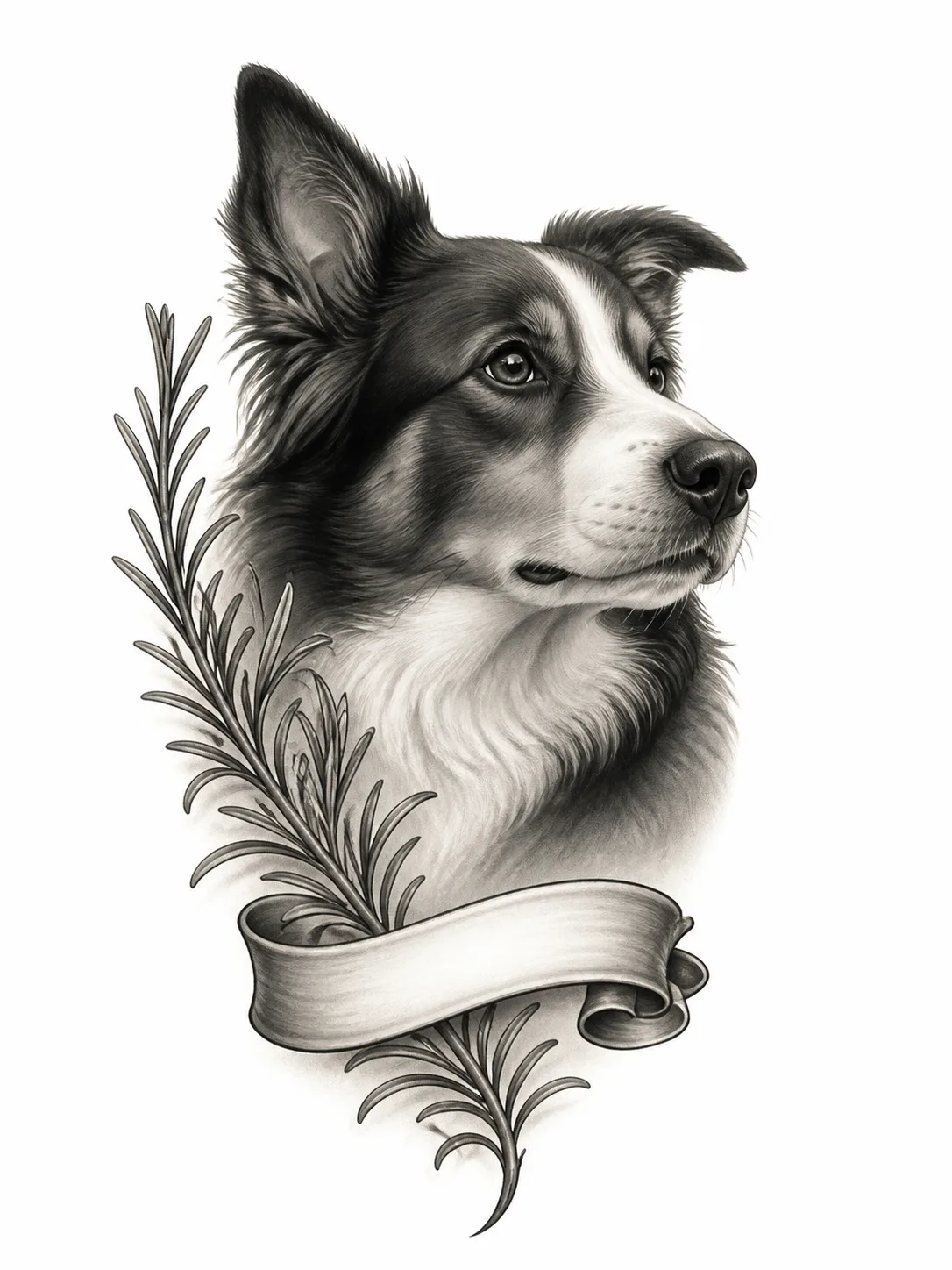 Portrait hommage à un animal