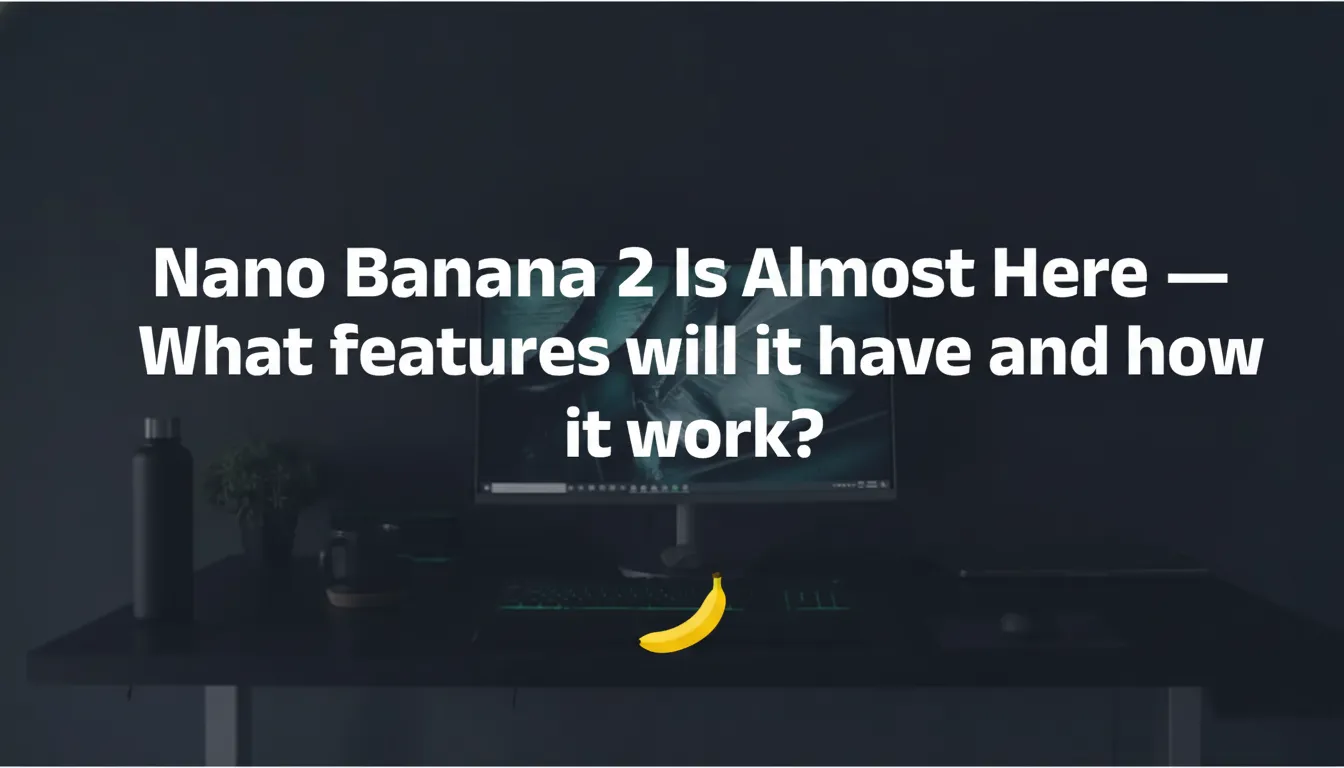Nano Banana 2 ist fast da — Funktionen, Upgrades und wie es funktioniert