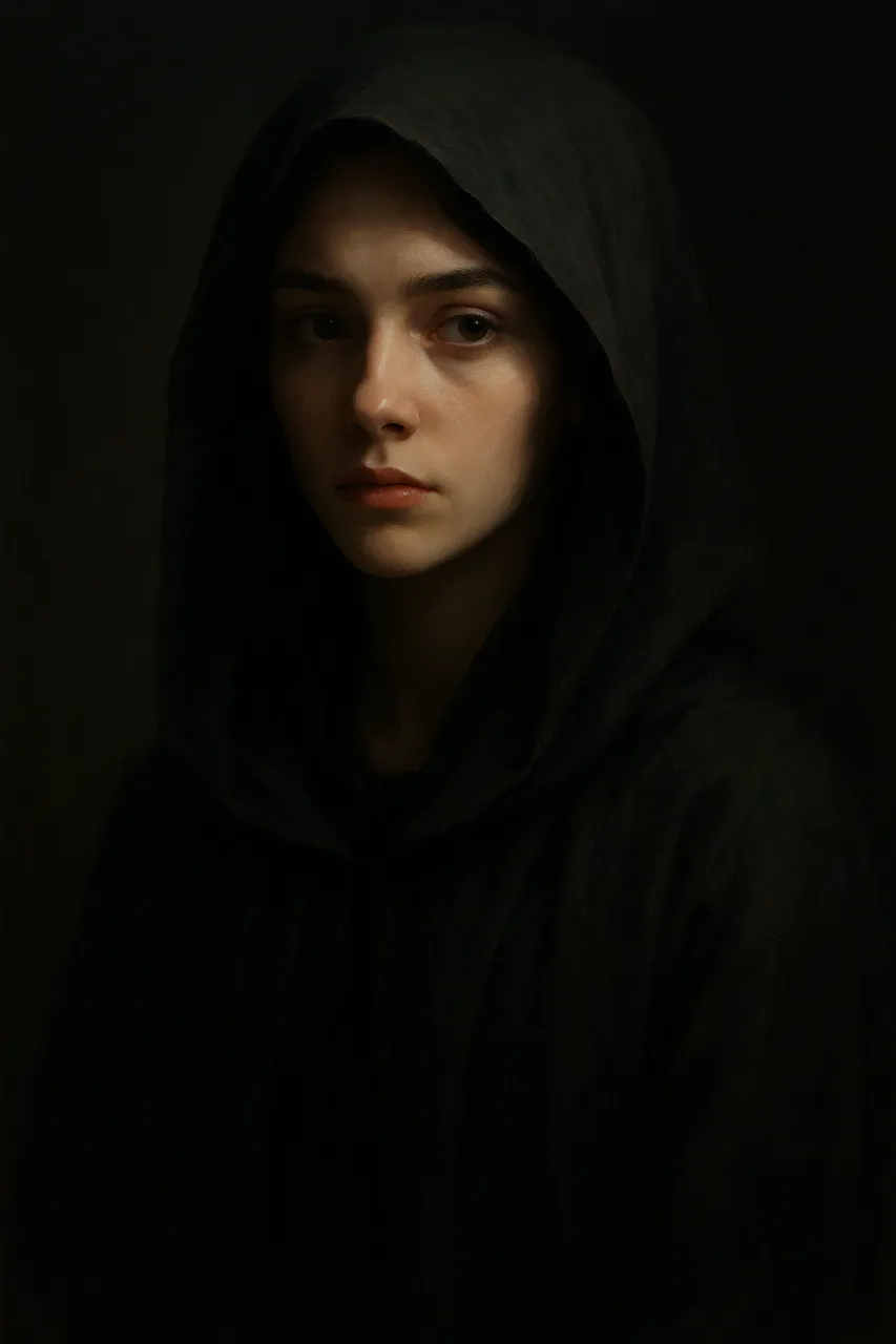 AI-generated cinematic portrait example showing detailed lighting and realistic texture using Nano Banana